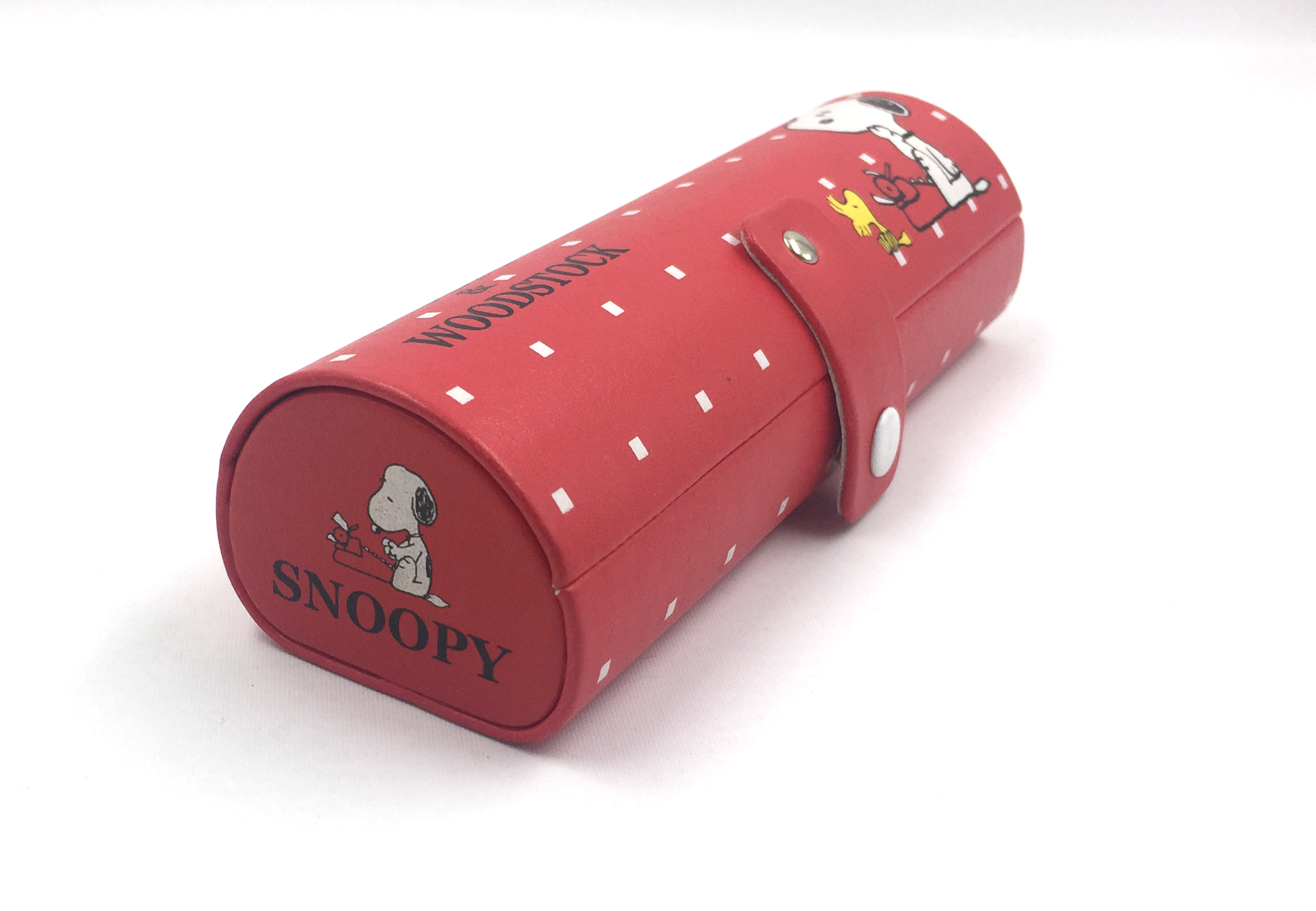 New high grade red spectacles cases manufactur for kids with SNOOPY