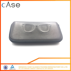 Original factory unique and personalized EVA pencil/sunglasses case custom logo with zipper