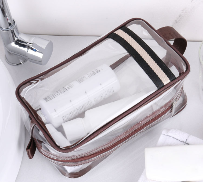 Portable large-capacity pvc handbag set Travel storage men's finishing storage bag outdoor waterproof wash bag