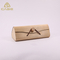 2019 new disign handmade glasses case with natural color of wood Q108