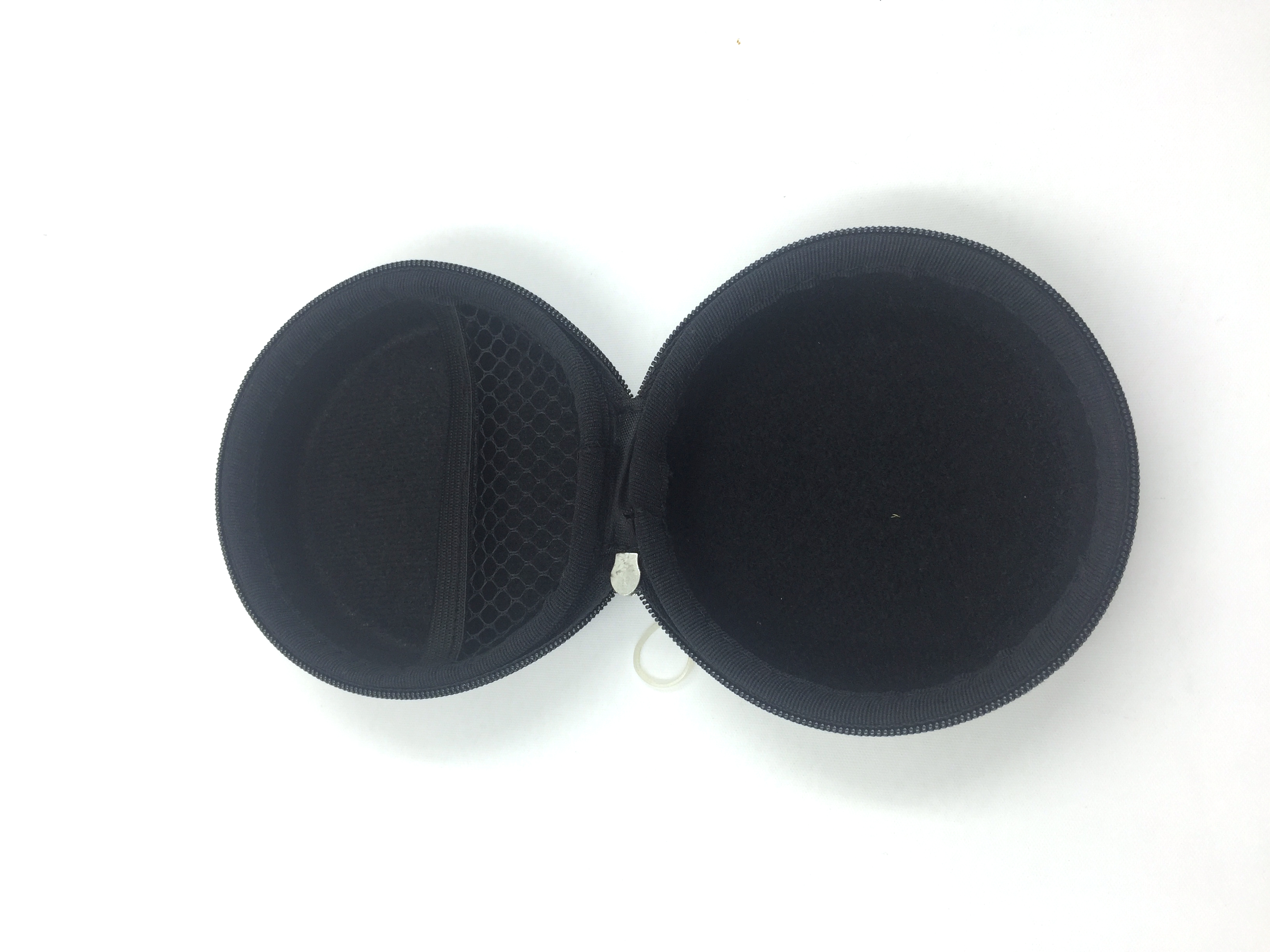 New round EVA earphones Hard shell case