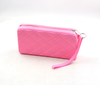 Ladies sunglasses bag with zipper silicone glasses holder