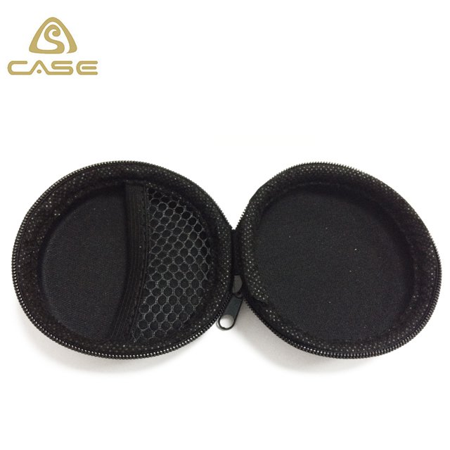 EVA case round headphones case