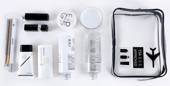 Cross-border dedicated transparent tpu bag Multi-function travel storage bag Environmentally friendly waterproof large-capacity wash bag