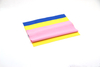 Colored cleaning microfiber cloth for glasses