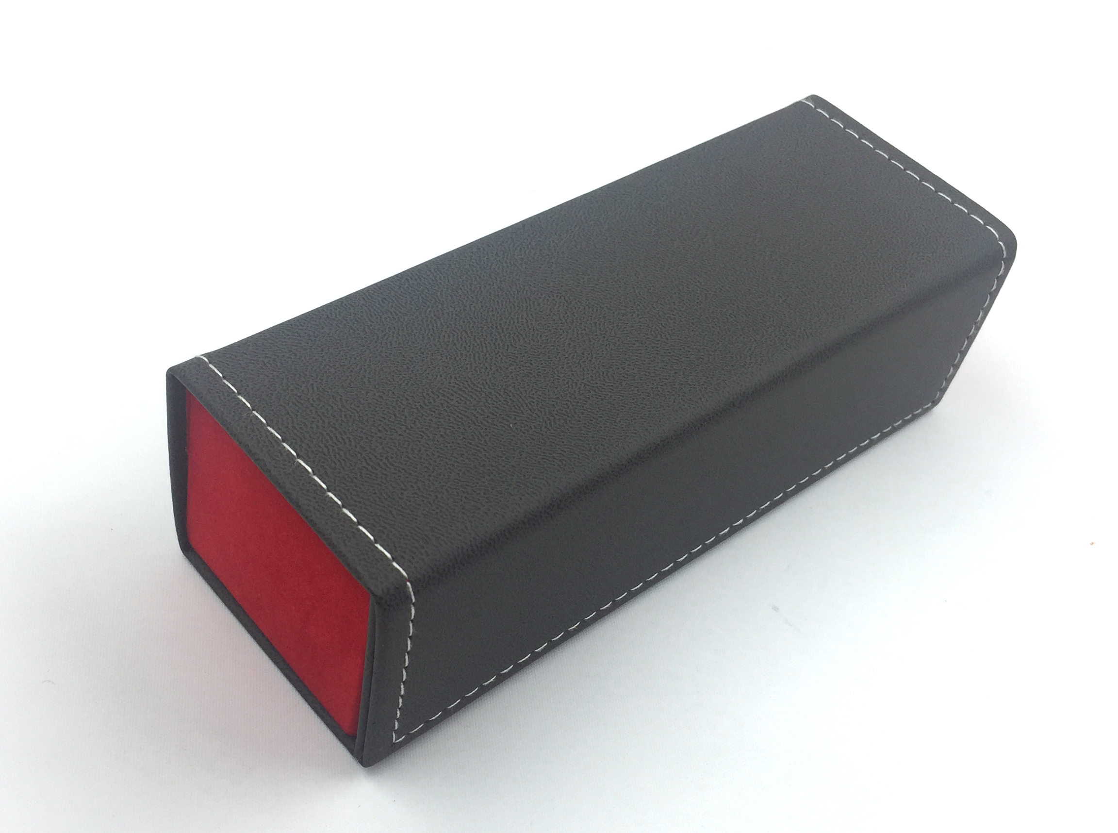 Factory directly provide leather buy foldable eyeglass case