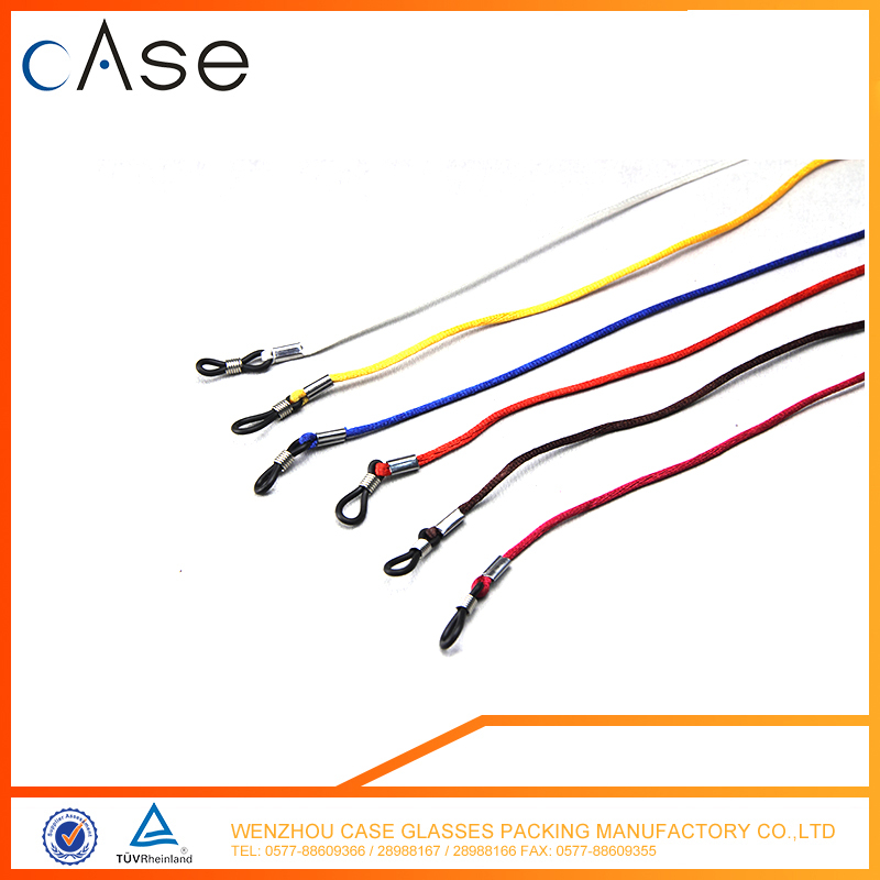 E123 WenZhou colorful sunglasses strings/sunglasses cords