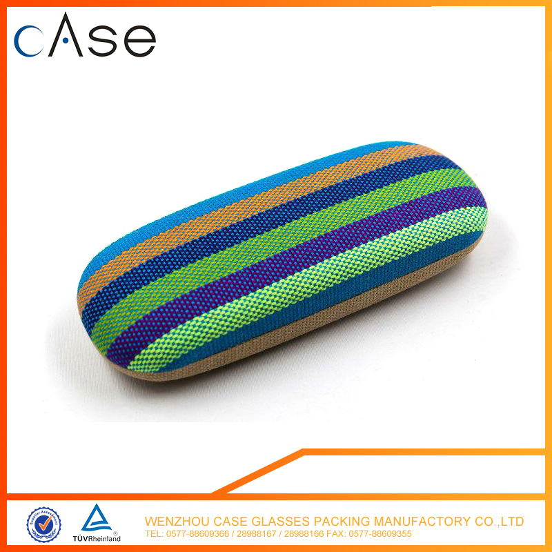 Hard optical eyeglasses cases wrapped by cotton