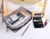 Transparent cosmetic bag pvc voltage waterproof travel storage bag large capacity wash pvc bag stereo makeup bag