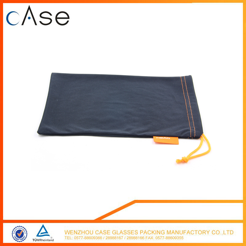 Cheap wholesale soft microfiber sunglass pouch bag
