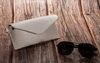 2021 Sunglasses, White, Button-down Glasses Soft Bag