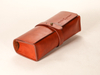 2021 Glass Case Sunglasses A Brown, Strappy Glasses Case That Can Be Tied Together Looks Like A Briefcase