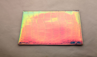 2021 Eyewear Bag, Printed with Irregular Square Pattern Pocket