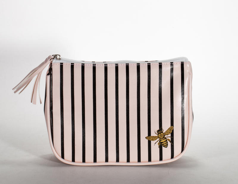 The 2021 Sunglasses, A Striped, Zip-on Leather Case with Plenty of Interior Space for A Variety of Gadgets