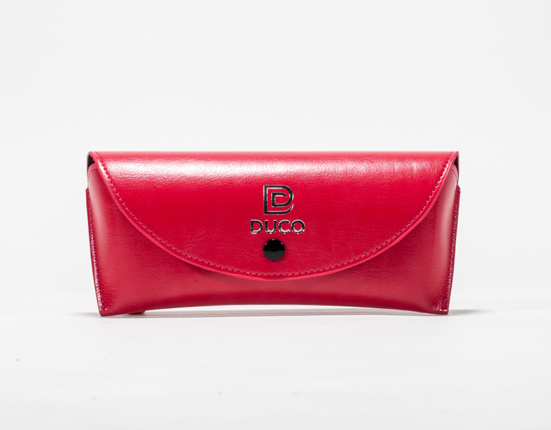 Portable Leather Glasses Case,Durable Soft Sunglasses Pouch Slim Case for Women Men Horizontal 