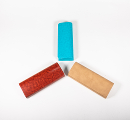 The 2021 Sunglasses, in Three Colors, Feature A Semi-circular Handmade Case on The Side