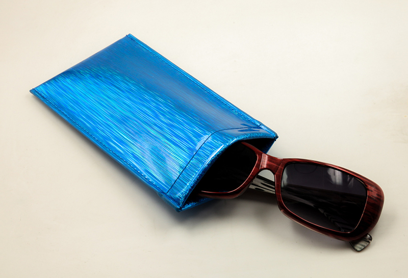 A Pair of Glasses Bags in 2021 with Striped Print Pockets