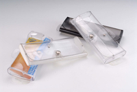 2021 Color Film Case, Transparent, Button Type, Glasses Film Case