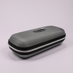 2021 Glasses Case Sunglasses Gray, Printed with The LOGO, Zip Type Glasses Case