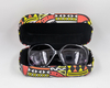 2021 Glass Case Sunglasses Are Printed with Geometrical Graphics in The Abstract of Four Types of Glasses Case