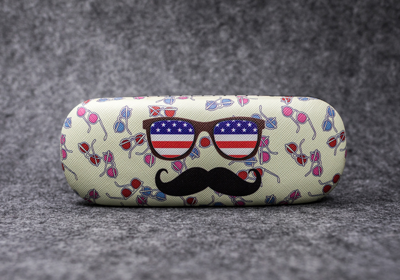 2021 Glasses Box Six Types of Sunglasses Printed with Cartoon Patterns, The Appearance Is Very Cute And Environmentally Friendly