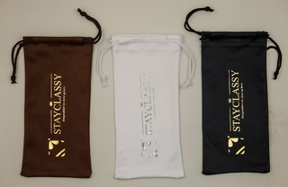 Eyeglass Bags in Three Colors in 2021, with A Pocket Printed with LOGO
