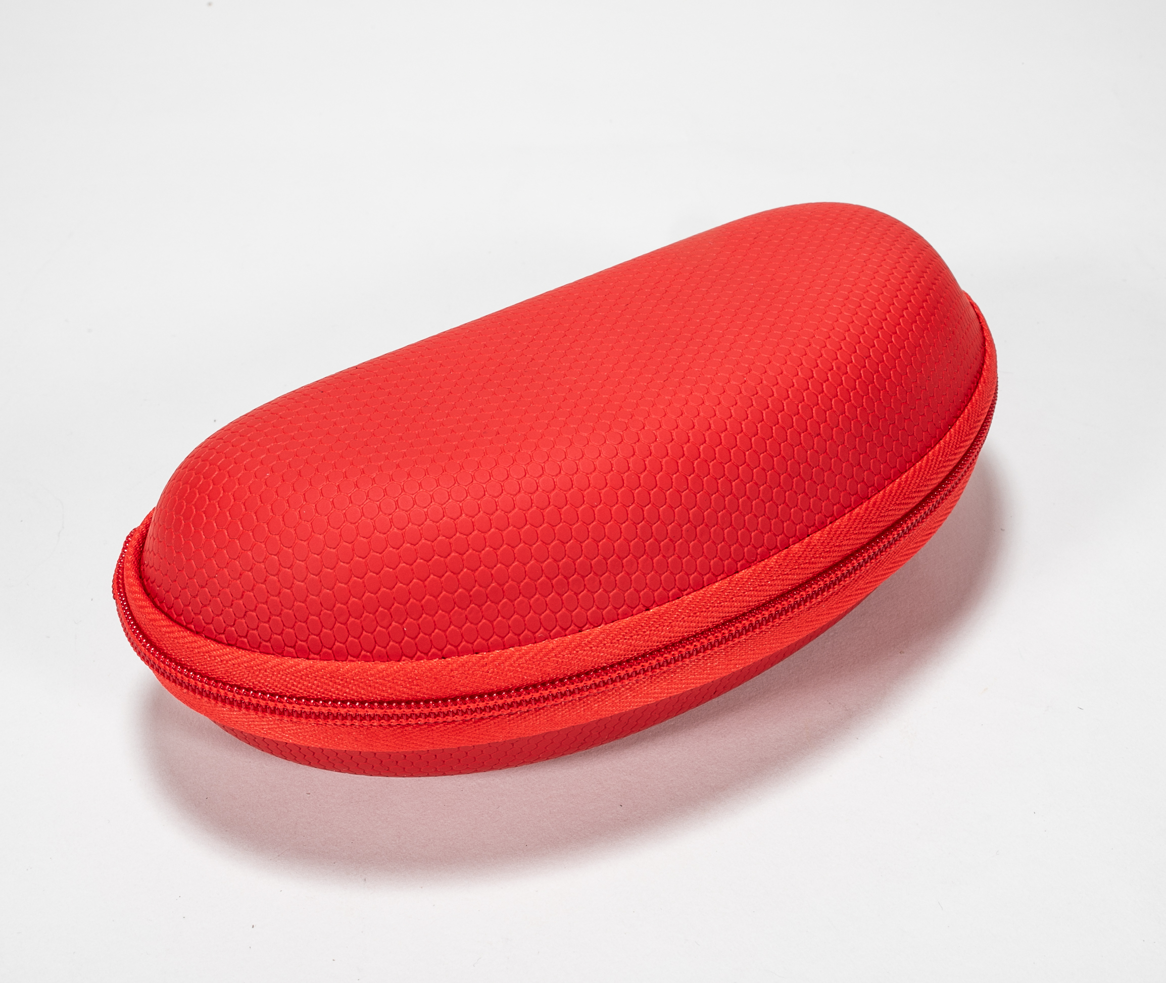 Eyeglasses Case Portable Zipper Protect Case with Clip, Fit for Safety Reading Glasses Case
