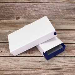 White card gift Box with Buckle Creative Glasses cardboard box Drawer box