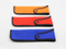 Folding glasses pouch with button F149